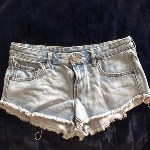 BDG distressed denim shorts